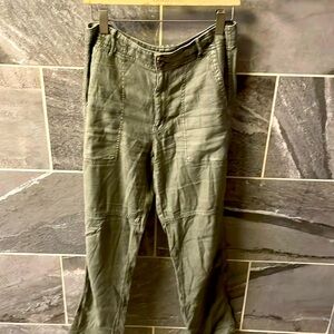 American eagle linen cargo pants